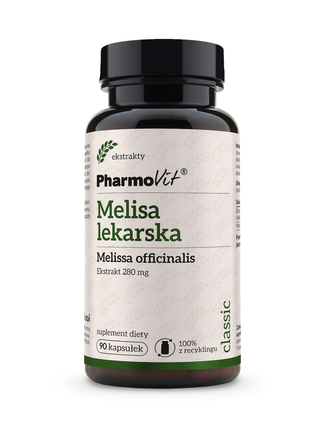 Melisa lekarska 280 mg 90 kaps | Classic Pharmovit