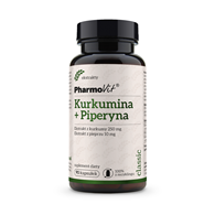 Kurkumina + piperyna 90 kaps | Classic Pharmovit