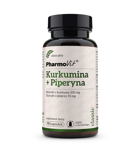 Kurkumina + piperyna 90 kaps | Classic Pharmovit