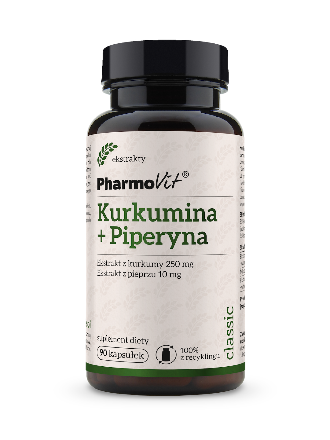 Kurkumina + piperyna 90 kaps | Classic Pharmovit