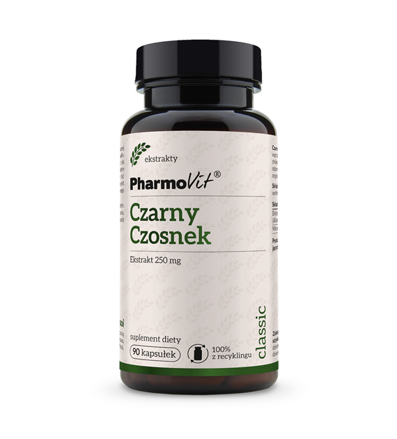 Czarny czosnek 250 mg 90 kaps | Classic Pharmovit