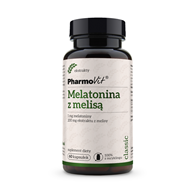 Melatonina z melisą 60 kaps | Classic Pharmovit