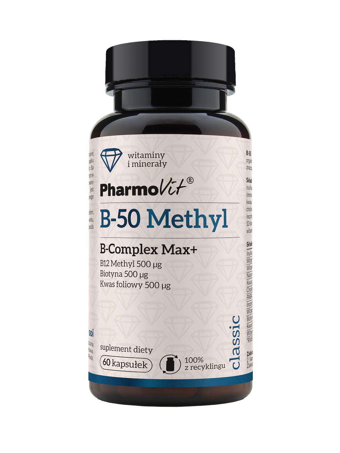 B-50 Methyl B-complex Max+ 60 kaps | Classic Pharmovit