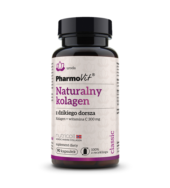 Naturalny kolagen z dzikiego dorsza 90 kaps | Classic Pharmovit