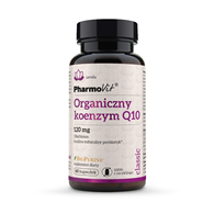 Organiczny koenzym Q10 120 mg 60 kaps | Classic Pharmovit