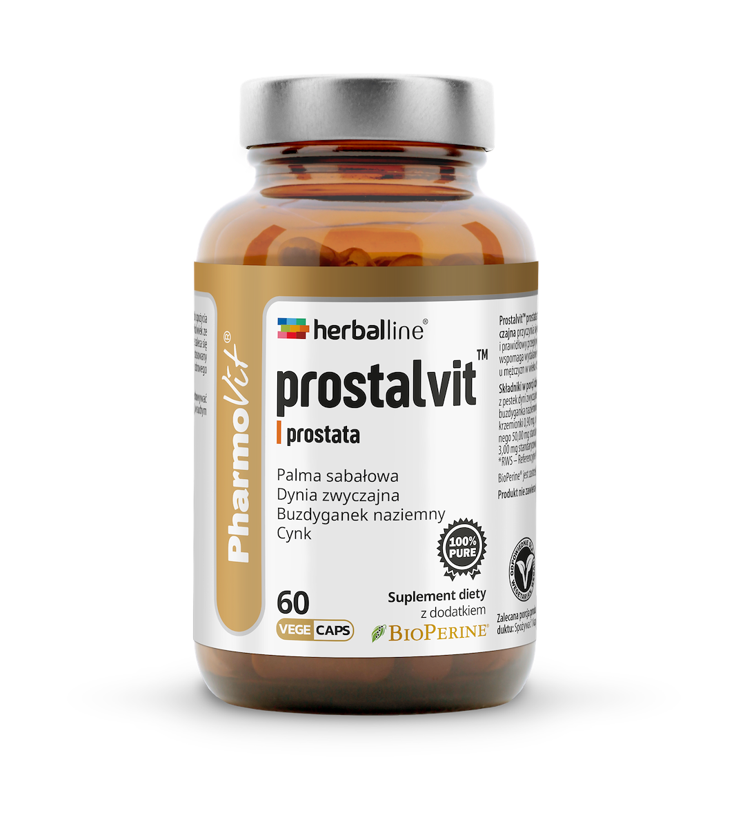 Prostalvit™ prostata 60 kaps vege | Herballine™ Pharmovit