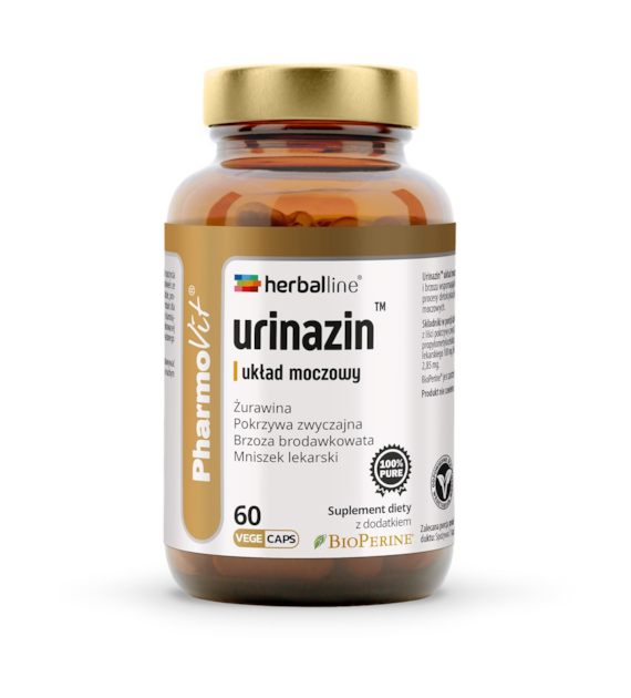Urinazin™ układ moczowy 60 vege kaps | Herballine™ Pharmovit