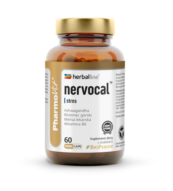 Nervocal™ stres 60 vege kaps | Herballine™ Pharmovit