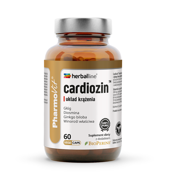 Cardiozin™ układ krążenia 60 vege kaps | Herballine™ Pharmovit