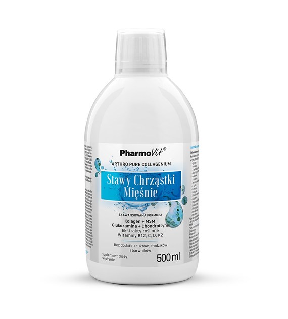 Stawy Chrząstki Mięśnie Zaawansowana formuła płyn 500 ml | Pharmovit
