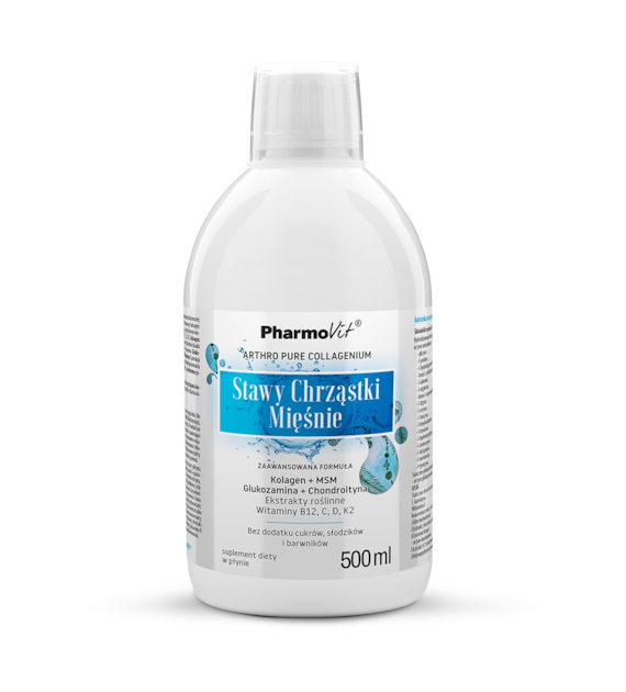 Stawy Chrząstki Mięśnie Zaawansowana formuła płyn 500 ml | Pharmovit