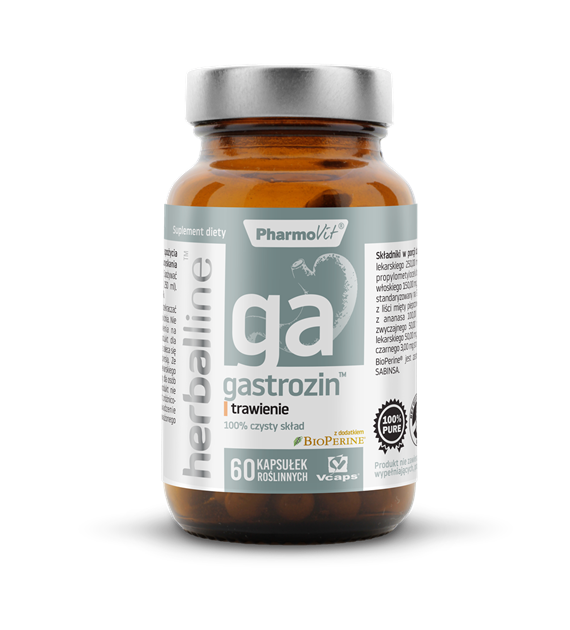 Gastrozin™ trawienie 60 vege kaps | Herballine™ Pharmovit