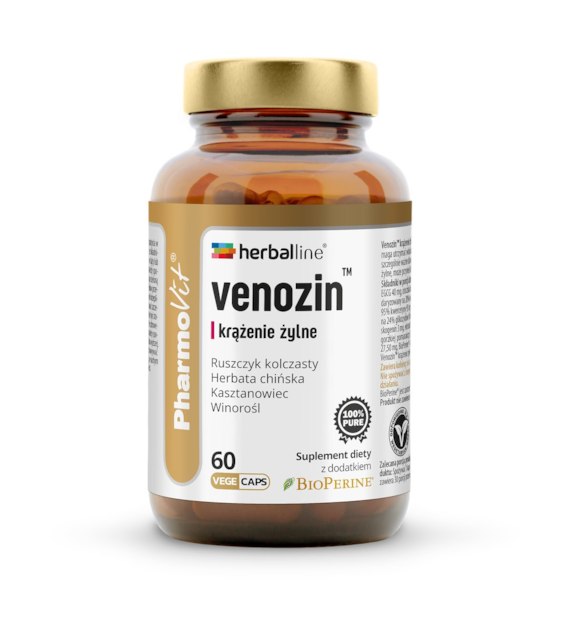 Venozin™ krążenie żylne 60 vege kaps | Herballine™ Pharmovit