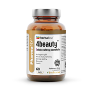 4beauty™ skóra włosy paznokcie 60 kaps | Herballine™ Pharmovit