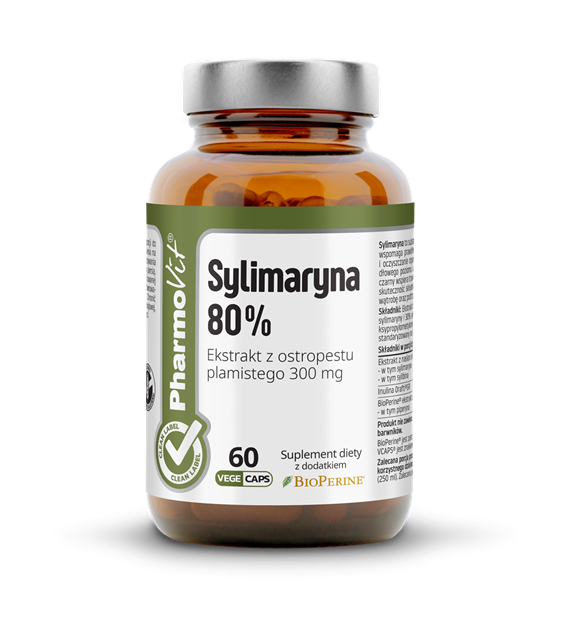 Sylimaryna 80% 60 kaps Vege | Clean Label Pharmovit