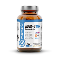 ADEK + C MAX Complex Active 60 kaps Vege | Clean Label Pharmovit