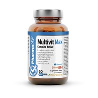 Multivit Max Complex Active 60 kaps Vege | Clean Label Pharmovit