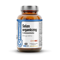 Selen organiczny L-selenometionina 300 µg 60 kaps Vege | Clean Label Pharmovit