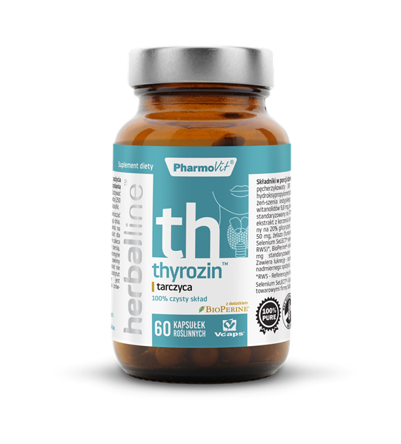 Thyrozin™ tarczyca 60 vege kaps | Herballine™ Pharmovit