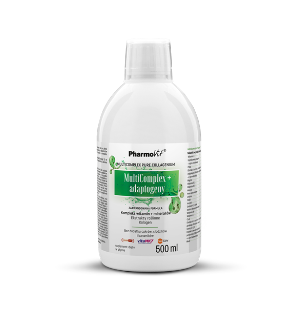 MultiComplex + adaptogeny Zaawansowana formuła płyn 500 ml | Pharmovit