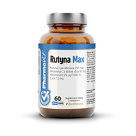 Rutyna Max 60 kaps Vcaps® | Clean Label Pharmovit