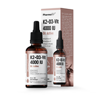 K2+D3-Vit 4000 IU Oil Active 30 ml | Clean Label Pharmovit