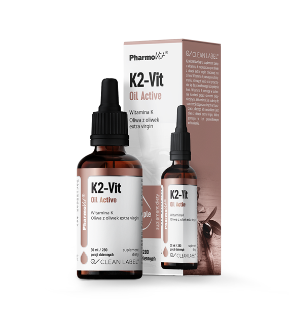 K2-Vit Oil Active 30 ml | Clean Label Pharmovit