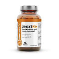 Omega 3 Max 60 kaps Softgel | Clean Label Pharmovit