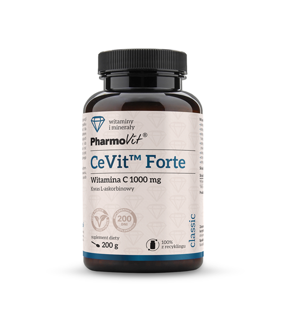 CeVit™ Forte Witamina C 1000 mg 200 g | Classic Pharmovit