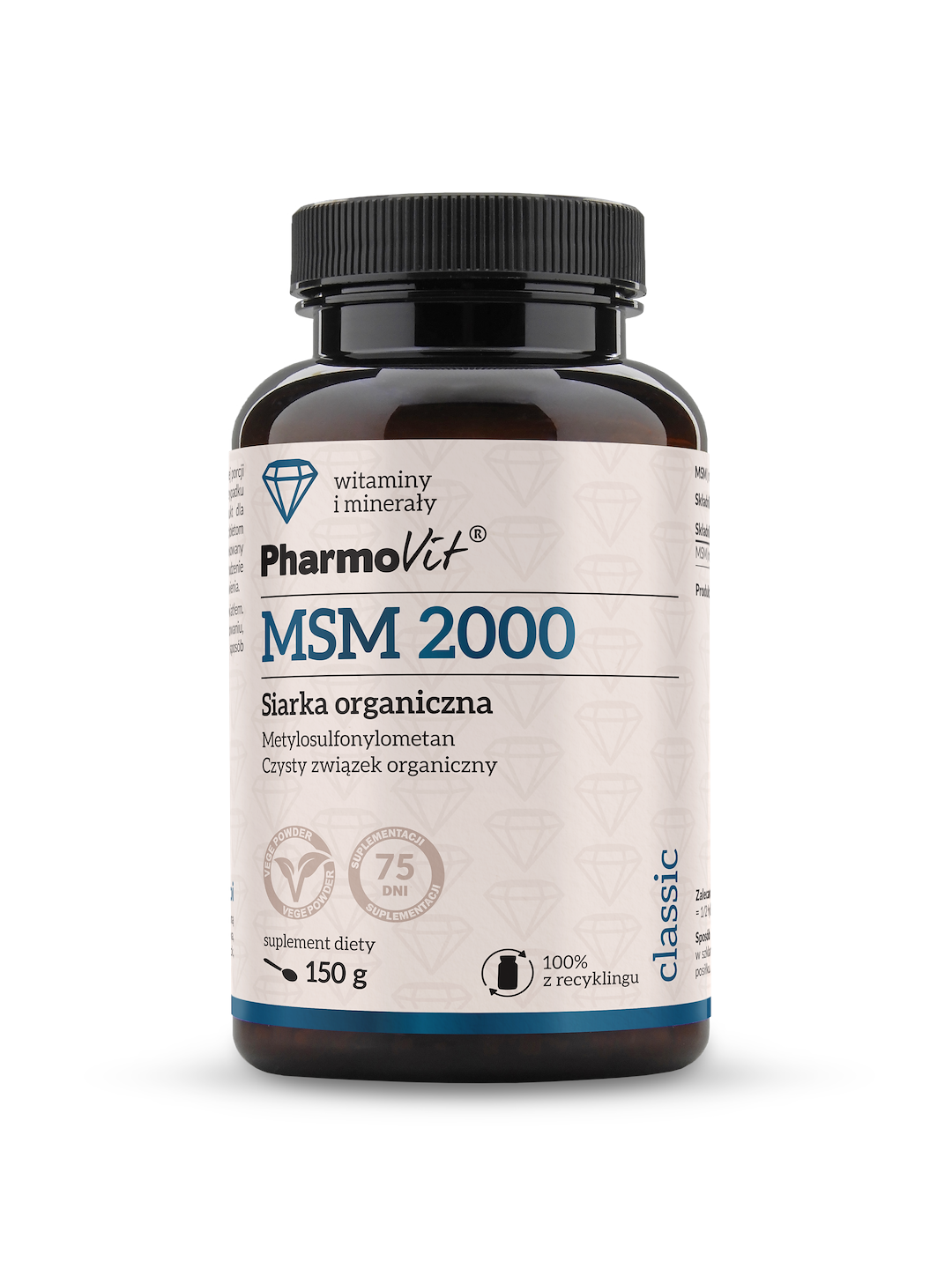 MSM 2000 Siarka organiczna 150 g | Classic Pharmovit