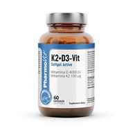 K2+D3-Vit Softgel Active 60 kaps | Clean Label Pharmovit