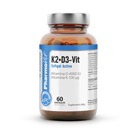 K2+D3-Vit Softgel Active 60 kaps | Clean Label Pharmovit