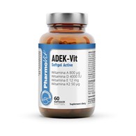 ADEK-Vit Softgel Active 60 kaps | Clean Label Pharmovit