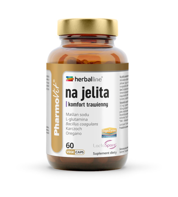 Na jelita komfort trawienny 60 kaps | Herballine™ Pharmovit