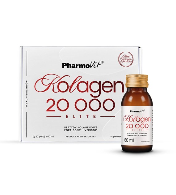 Kolagen 20 000 ELITE 20 szt x 60 ml | Pharmovit