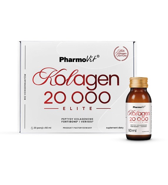 Kolagen 20 000 ELITE 20 szt x 60 ml | Pharmovit