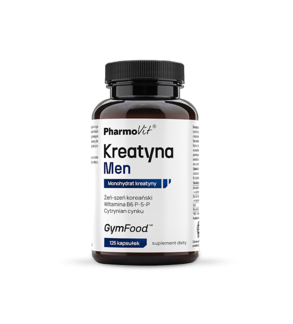 Kreatyna Men 125 kaps | GymFood Pharmovit