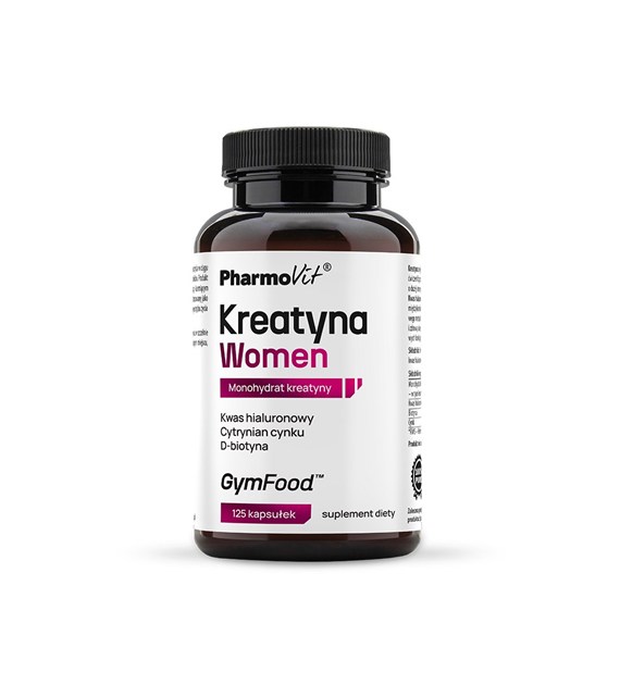 Kreatyna Women 125 kaps | GymFood Pharmovit