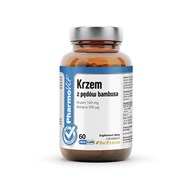 Krzem z pędów bambusa 60 kaps | Clean label Pharmovit