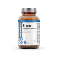 Krzem z pędów bambusa 60 kaps | Clean label Pharmovit
