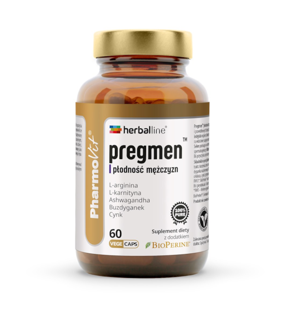 Pregmen™ płodność mężczyzn 60 vege kaps | Herballine™ Pharmovit