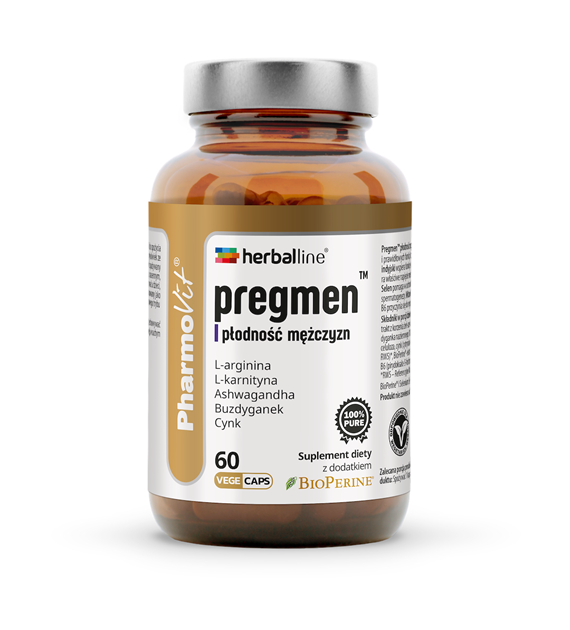 Pregmen™ płodność mężczyzn 60 vege kaps | Herballine™ Pharmovit