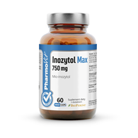 Inozytol Max 750 mg Mio-inozytol 60 kaps Vege | Clean Label Pharmovit