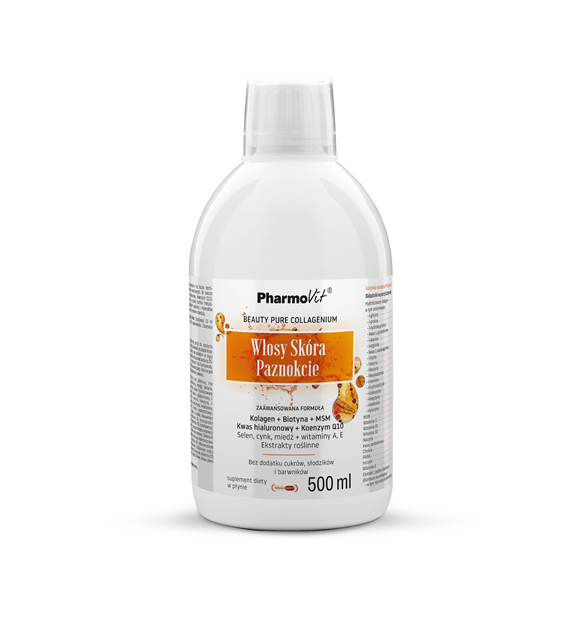 Włosy Skóra Paznokcie Zaawansowana formuła 500 ml | Pharmovit