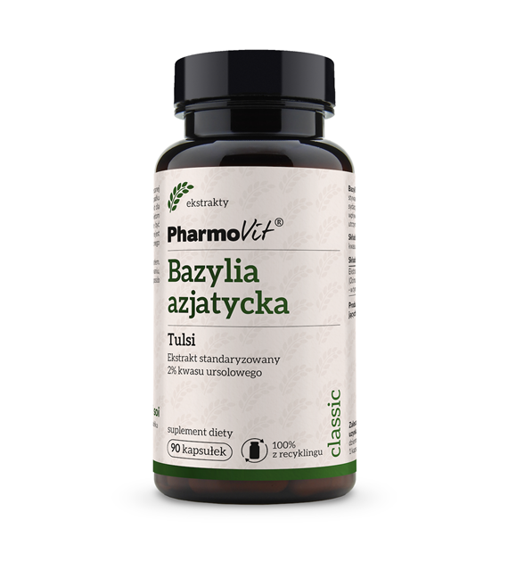 Bazylia azjatycka Tulsi 90 kaps | Classic Pharmovit