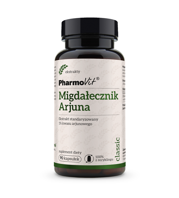 Migdałecznik Arjuna 90 kaps | Classic Pharmovit