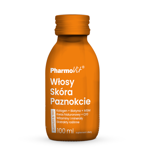 Włosy Skóra Paznokcie supples & go 100 ml | Pharmovit