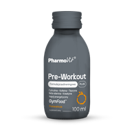 Pre-Workout Plus Formuła przedtreningowa (pomarańcza) 100 ml | GymFood Pharmovit