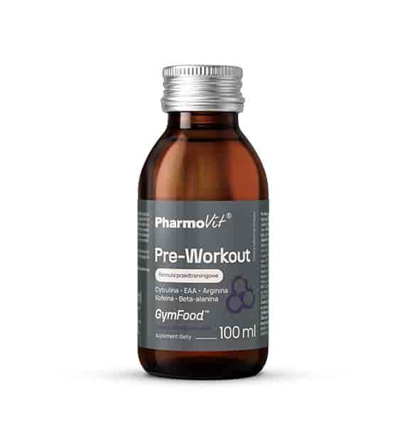 Pre-Workout Formuła przedtreningowa (owoce skandynawskie) 100 ml | GymFood Pharmovit