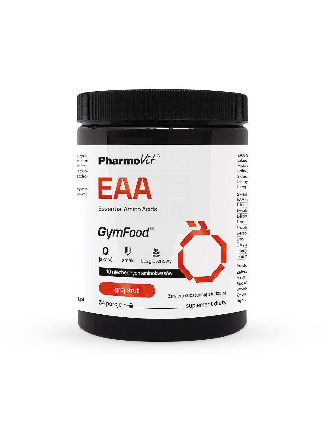 EAA Essential Amino Acids (grejpfrut) 375 g | GymFood Pharmovit